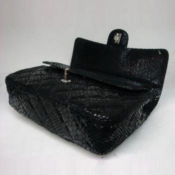 Replica Quality Chanel  Flap bags 1112 Black Cow Leather Ladies Bag