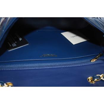 Chanel 36076 Blue Medium 2way