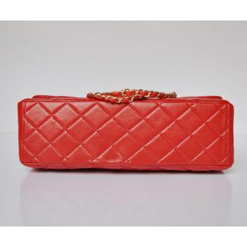 Chanel  Flap bags 47600 Red Lambskin Ladies Bag