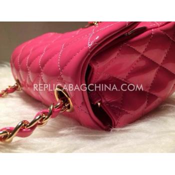 Chanel Genuine Leather  Flap 2way Red Replica