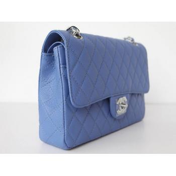 Replica Chanel  Flap bags 01112 Blue Small Cross Body Bag