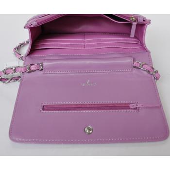 Chanel Mini bags 33814 Purple Small 2way