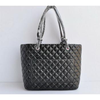 Chanel Cambon bags 25169 Black Small Cross Body Bag Replica