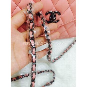 Cheap Chanel Leather Cross Body Bag  Flap New Arrival Pink