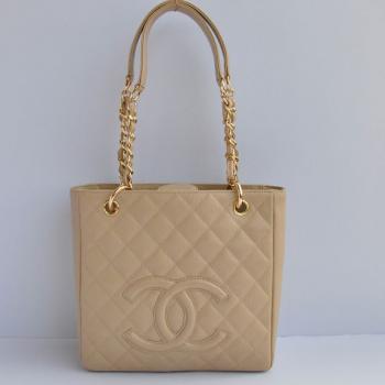 Cheap Chanel Shopping bags 20994 Apricot Small Ladies Handbag