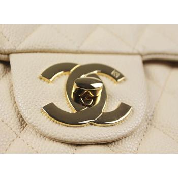 Chanel  Flap bags 1114 Beige Cow Leather Ladies Bag