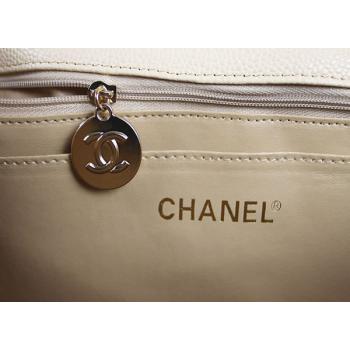 Chanel  Flap bags 1114 Beige Cow Leather Ladies Bag