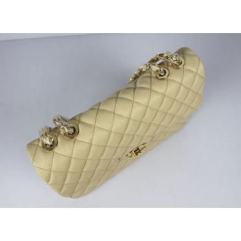 Chanel  Flap bags 1114 Beige Cow Leather Ladies Bag