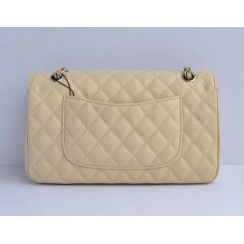 Replica Chanel  Flap bags 1112 Beige Cow Leather Small Bags