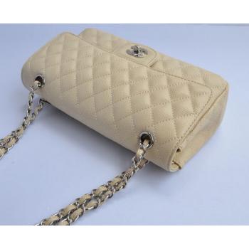 Replica Chanel  Flap bags 1112 Beige Cow Leather Small Bags