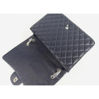 Chanel  Flap bags 01116 Blue Medium HandBags