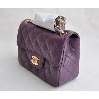 Chanel  Flap bags 1115 Purple Small Cross Body Bag