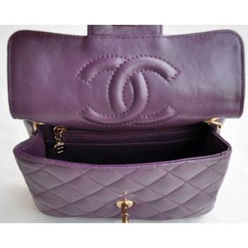 Chanel  Flap bags 1115 Purple Small Cross Body Bag