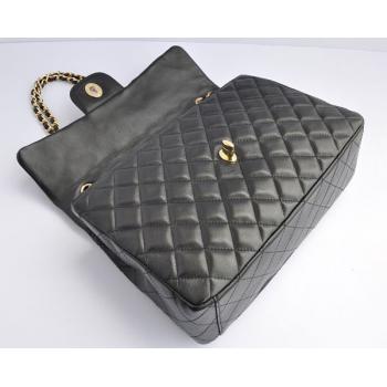 Cheap Chanel  Flap bags 46558 Black Lambskin Medium Bags