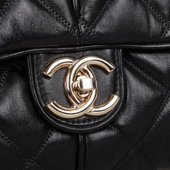 Chanel Bubble Bags 52157 Black Lambskin Ladies Bags