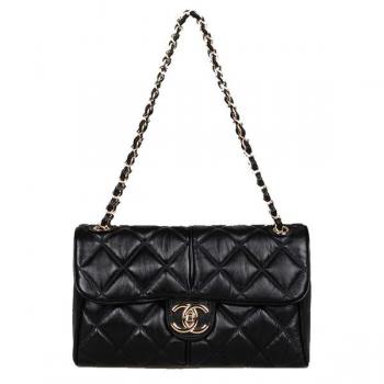 Chanel Bubble Bags 52157 Black Lambskin Ladies Bags