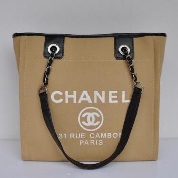 Chanel 2024 New Chanel 66940 Apricot Medium Cross Body Bag