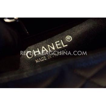 Cheap Chanel Handbag Mini Black Patent Leather Replica