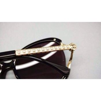 Chanel Coffee High-grade Resin Sunglass