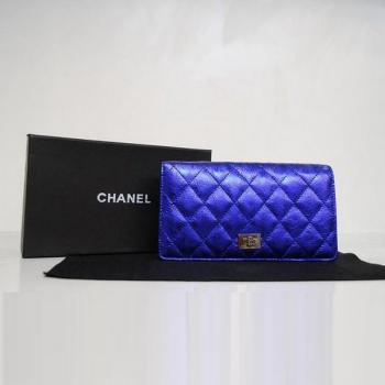 Chanel Wallet 37236 Blue Small Wallet Replica