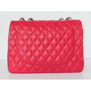 Replica Chanel  Flap bags 1114 Red Cow Leather HandBags