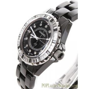 Chanel Black Stainless Steel WC18348 Watches Replica