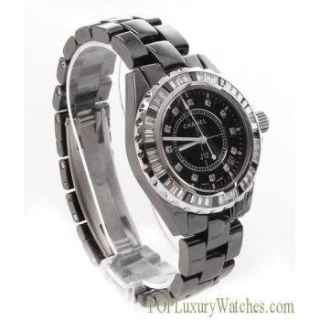 Chanel Black Stainless Steel WC18348 Watches Replica