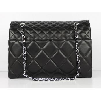 Chanel  Flap bags 50565 Black Medium Cross Body Bag Replica