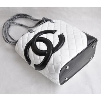 Chanel Cambon bags 25167 White Small Cross Body Bag