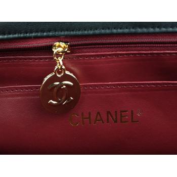 Quality Chanel  Flap bags 1114 Black Lambskin Ladies Bag