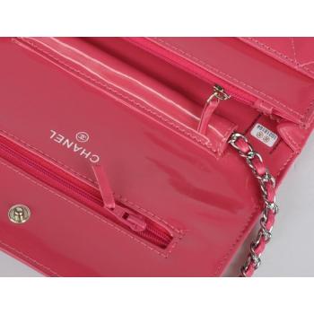 Cheap Chanel Mini Bags 33814 Pink Enamel Ladies Handbag HM08767