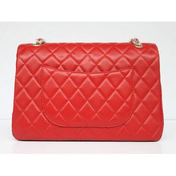 Chanel  Flap bags 01113 Red Medium Ladies Bag Replica