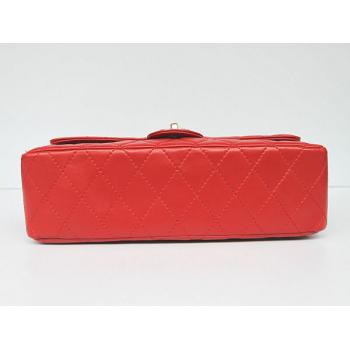 Chanel  Flap bags 01113 Red Medium Ladies Bag Replica