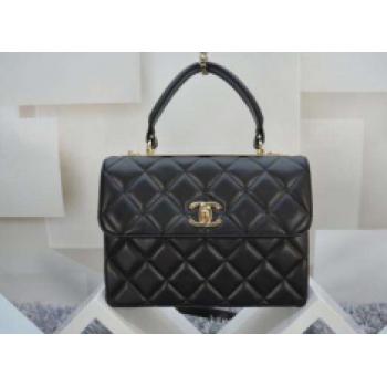 Chanel Black Calfskin Reissue 2.55  Handbag