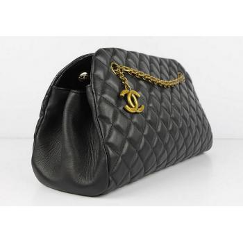 Chanel Bowling Bags 49854 Black Medium Ladies Bag