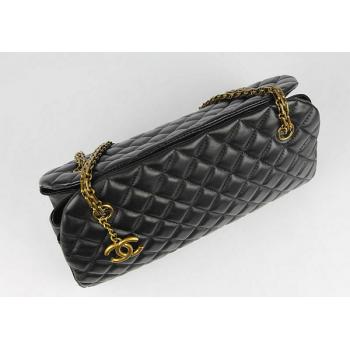 Chanel Bowling Bags 49854 Black Medium Ladies Bag