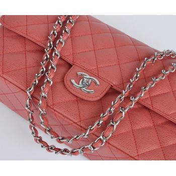 Chanel  Flap bags 1113 Red Cow Leather Ladies Bag Replica