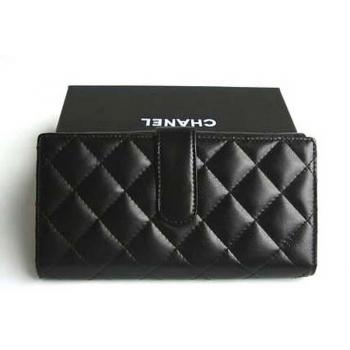 Quality Chanel Wallet C1506 Black Small Wallet