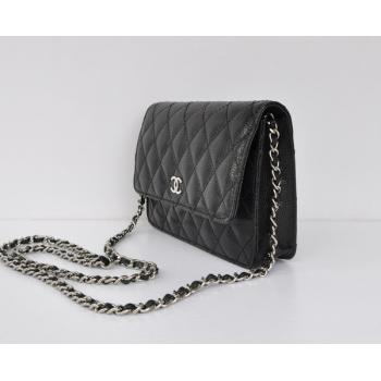 Chanel Mini bags 33814 Black 2way Ladies