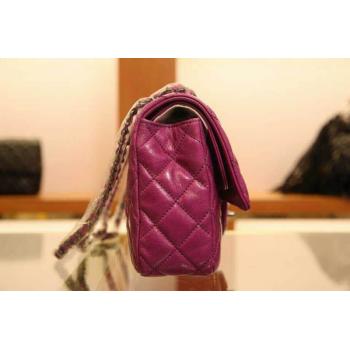 Cheap Chanel New Arrival Purple Leather Handbag Shoulder Bag