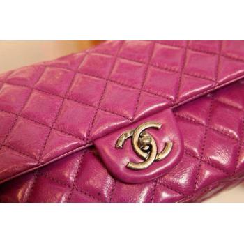 Cheap Chanel New Arrival Purple Leather Handbag Shoulder Bag