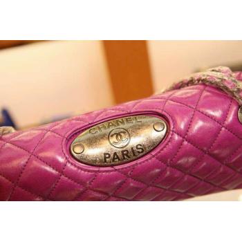 Cheap Chanel New Arrival Purple Leather Handbag Shoulder Bag