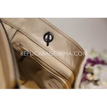 Chanel Handbag Canvas Naval Stripe White Replica