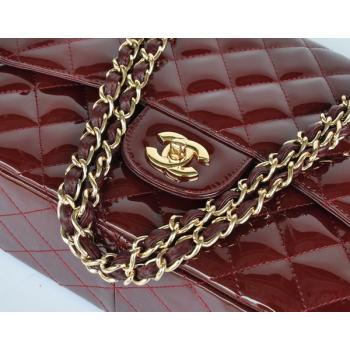 Chanel  Flap bags 28600 Red Enamel Ladies Handbags