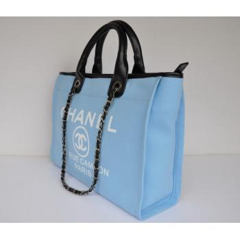 Replica Chanel 2024 New Chanel 66941 Blue Large 2way