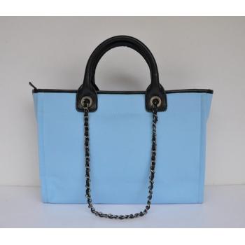 Replica Chanel 2024 New Chanel 66941 Blue Large 2way