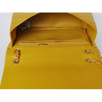 Chanel  Flap bags 47600 Yellow Medium HandBags