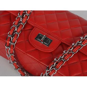 Cheap Quality Chanel 2.55 Reissue Flap 2112 Red Lambskin Cross Body Bag