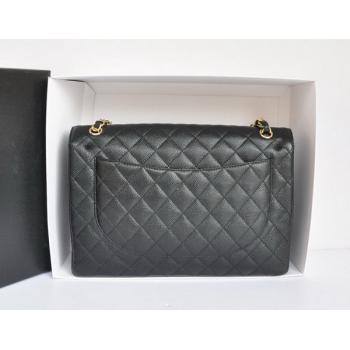 Chanel A47600 Black Lambskin Medium Handbag Replica