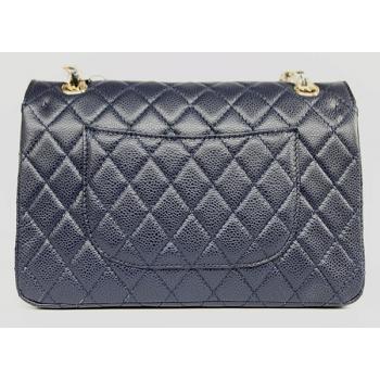 Chanel  Flap bags 01112 Blue Cow Leather Ladies Handbag